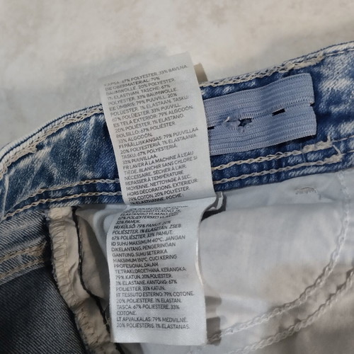 H&M denim shorts 140 cm, 9-10 years, elastic waist