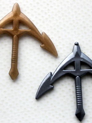 Όπλα Τερατομάχου Vintage 80's μεταχειρισμένα, σετ 2 τεμαχίων