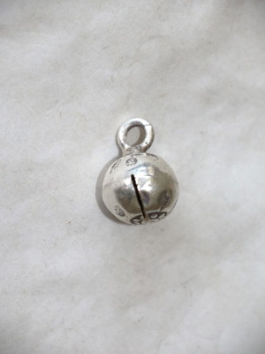 Ασημένιο κρεμαστό κουδουνάκι minimal sterling silver 925 καινούργιο