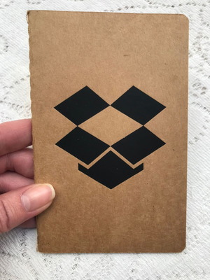 Moleskine collectible mini notebook for Dropbox new