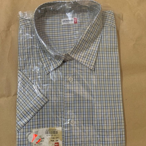 Men's short-sleeve shirt 3XL new multicolor n47-48