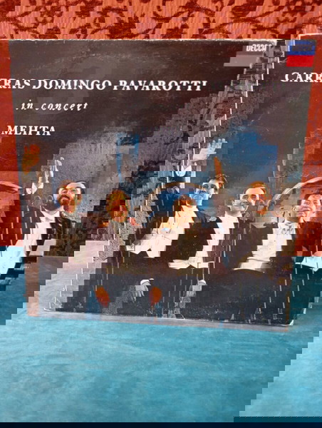 Carreras, Domingo, Pavarotti, Mehta / Δίσκος LP