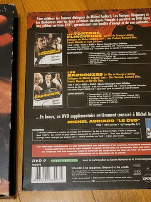 DVD Les tontons flingueurs & Les barbouzes like new, French language