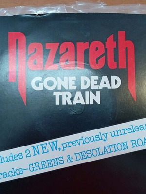 Nazareth Gone Dead Train 7' vinyl used, metal