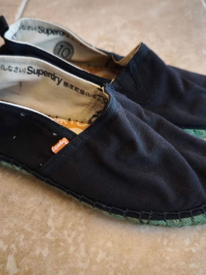 Superdry espadrilles used, size 44.5, blue