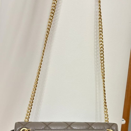Tory Burch shoulder bag new, brown leather, crossbody chain