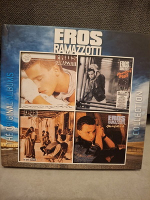 Eros Ramazzotti The Original Albums Collection 4 CD box set like new, pop