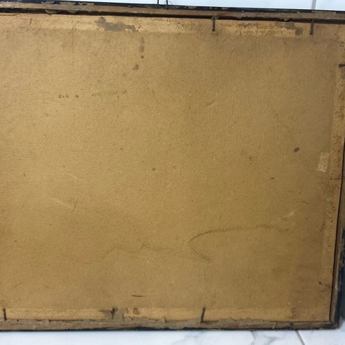 Old painting from the 1950s used