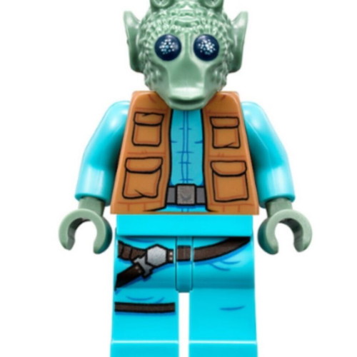 Lego Star Wars Mos Eisley Cantina 75290 Greedo minifigure new