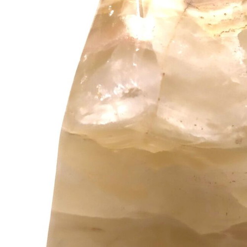 Green Onyx Bookends set of two used, mountain shape, 18.5 cm