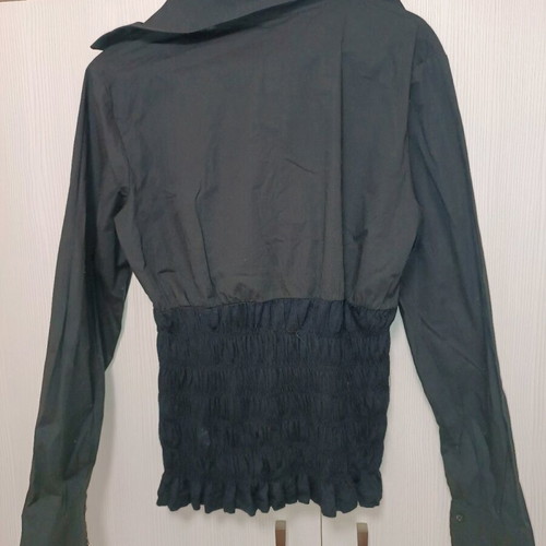 Blouse shirt black, like new, size L