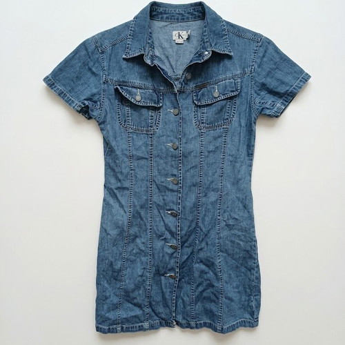 Vintage denim dress Calvin Klein Jeans like new, blue
