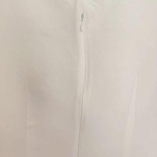 Vintage white sleeveless top linen viscose XL like new
