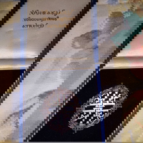 Μετάλλιο Εκατονταετηρίδας 1863-1963 Βασιλικό Βουράκης ασημένιο, σαν καινούργιο