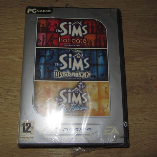 The Sims Hot Date Making Magic On Holiday Expansion Pack new sealed