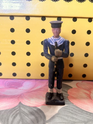 Athina Military Figure Sailor Musician with Clarinet used, rare