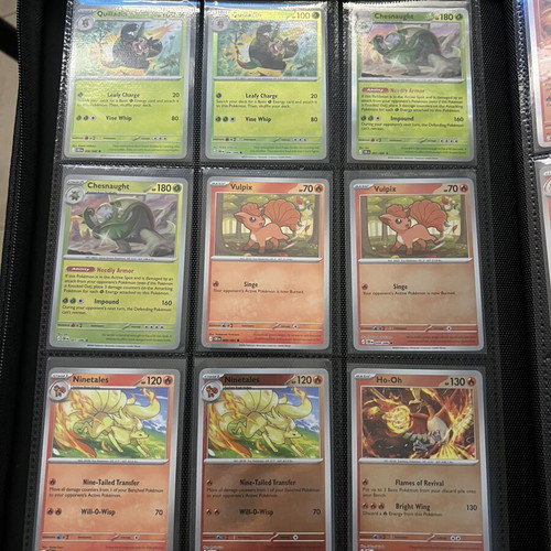 Pokémon TCG Chaos Rising Base Set with 540-Card Binder like new