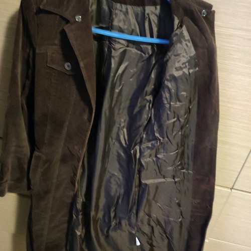 Corduroy women's jacket like new, brown, size S
