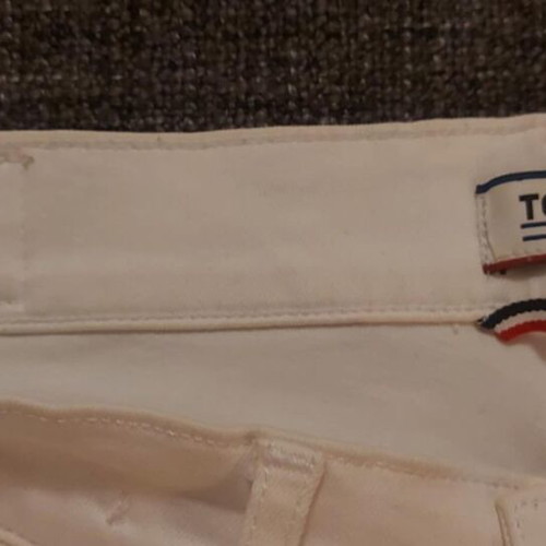 Tommy Hilfiger women's white elastic jeans like new, size S