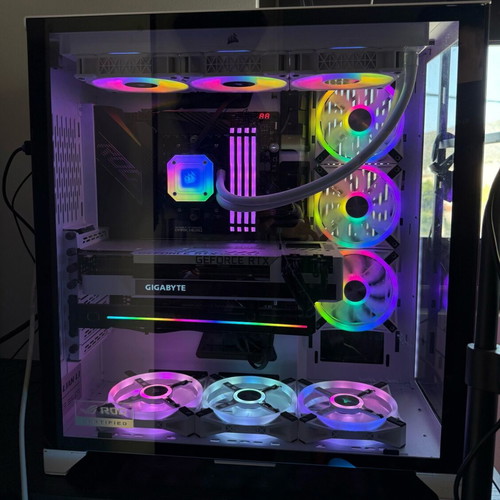 Gaming PC used with RTX 3080 Ti, Ryzen 9, 32GB RAM, 2x SSD