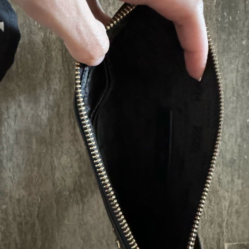 Michael Kors clutch bag like new, black
