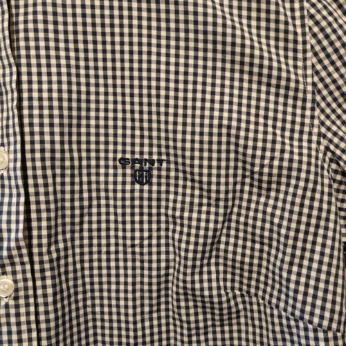 Gant women's shirt dark blue/white medium like new