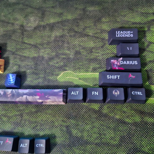 34 Darius keycaps for mechanical keyboard new