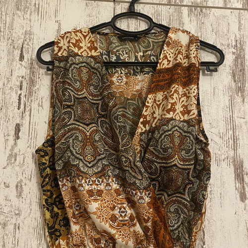 Calliope Patchwork Top S–M Like New