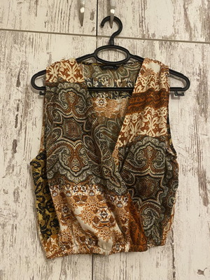 Calliope Patchwork Top S–M Like New