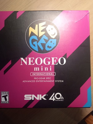 Neo Geo Mini International Edition κονσόλα σαν καινούργιο, πλήρες σετ