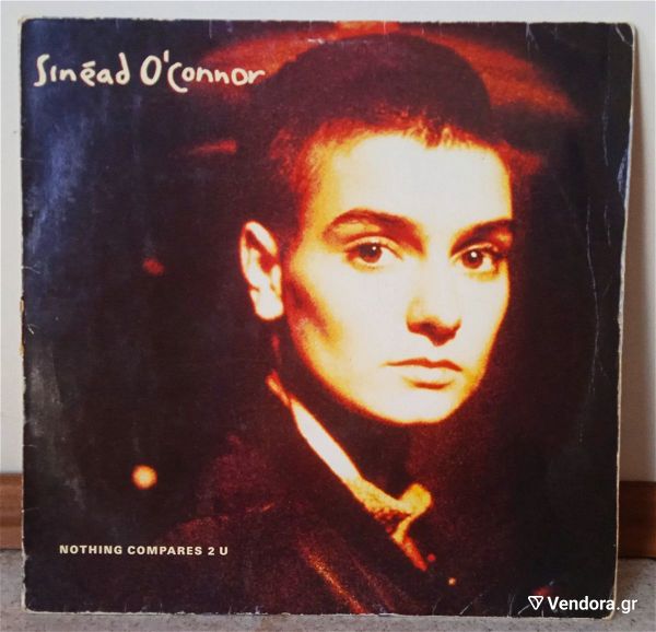 SINEAD O"CONNOR  -  Nothing Compares 2 U (1990) diskos viniliou Maxi-Single