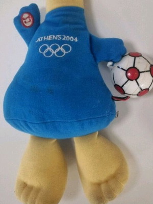 Μασκοτ Ολυμπιακών Αγώνων 2004 μεταχειρισμένο, δεν λειτουργεί