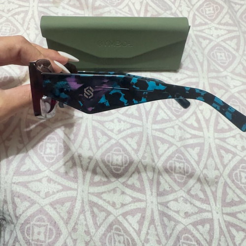 Symbol sunglasses new with tortoise frame and unique arm