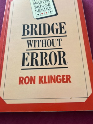 Βιβλίο Bridge Without Error μεταχειρισμένο, ελληνική γλώσσα