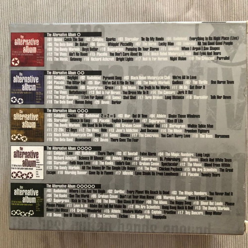 The Alternative Box Set 5CD, EMI rock collection