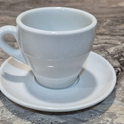 Buondi coffee cup set with saucer, pack of 6, new
