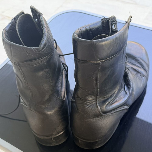 Military boots Greek Army leather size 46 used