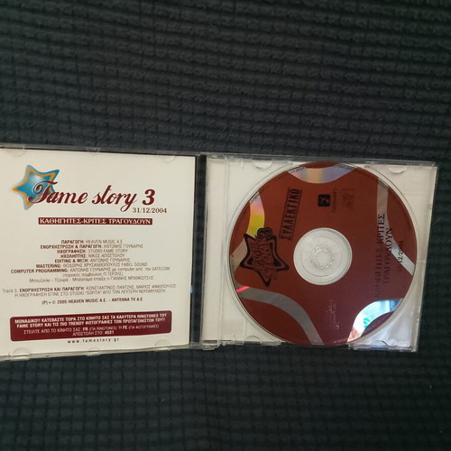 Fame Story 3 CD like new, pop genre