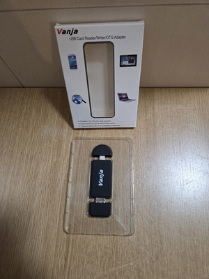 Vanja USB Card Reader Writer OTG Adapter new