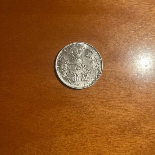 Silver commemorative 30 drachma coin 1863-1963 like new