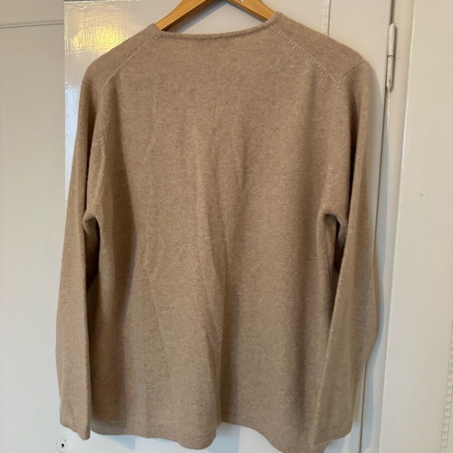 Casa Cashmere sweater size XL like new, beige