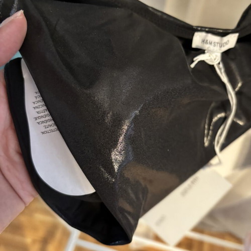 H&M swimsuit, black, size XL