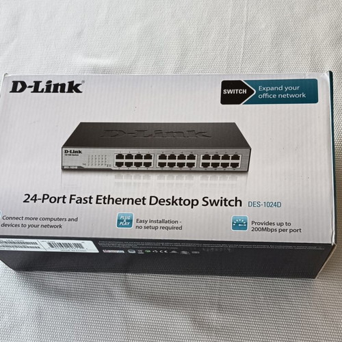 D-Link DES-1024D 24-Port Fast Ethernet Switch