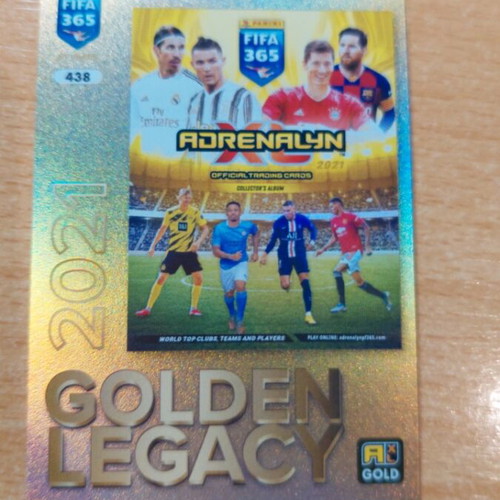 Golden Legacy collectible cards like new, set of 4 from 2017-2024