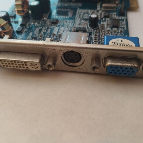 AGP Graphics Card J & J FX5200 128MB TV/DVI used