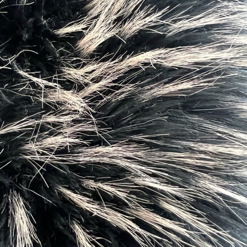 Gas women's faux fur collar like new, black