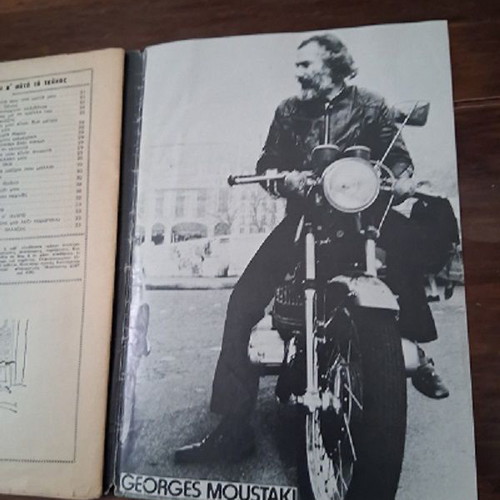 Modern Song Magazine Elpida Who Moustaki Andreadis Issue 363 1975 used