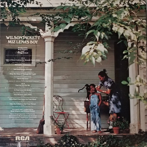 Wilson Pickett Miz Lena's Boy vinyl LP album