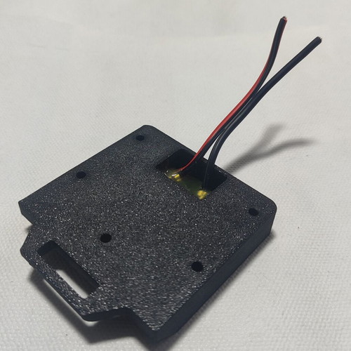 Adapter for Parkside batteries new, 3D printed, black material