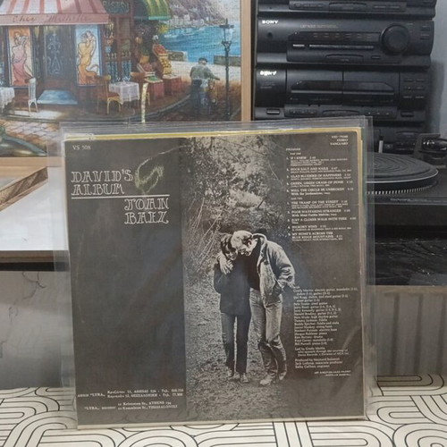 David's Album Joan Baez vinyl record used, folk